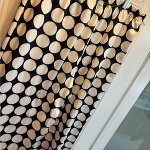 Polka Dot Pants in Black and White